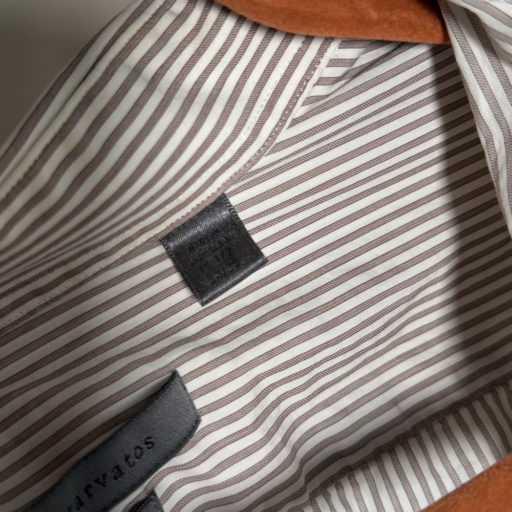 John Varvatos Slim Fit Stripe Shirt - Picture 3 of 3
